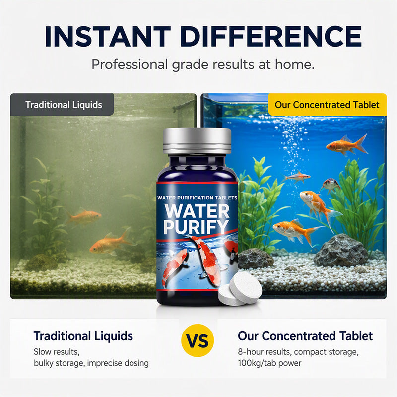 🌊Professional Aquarium Water Purification Tablets