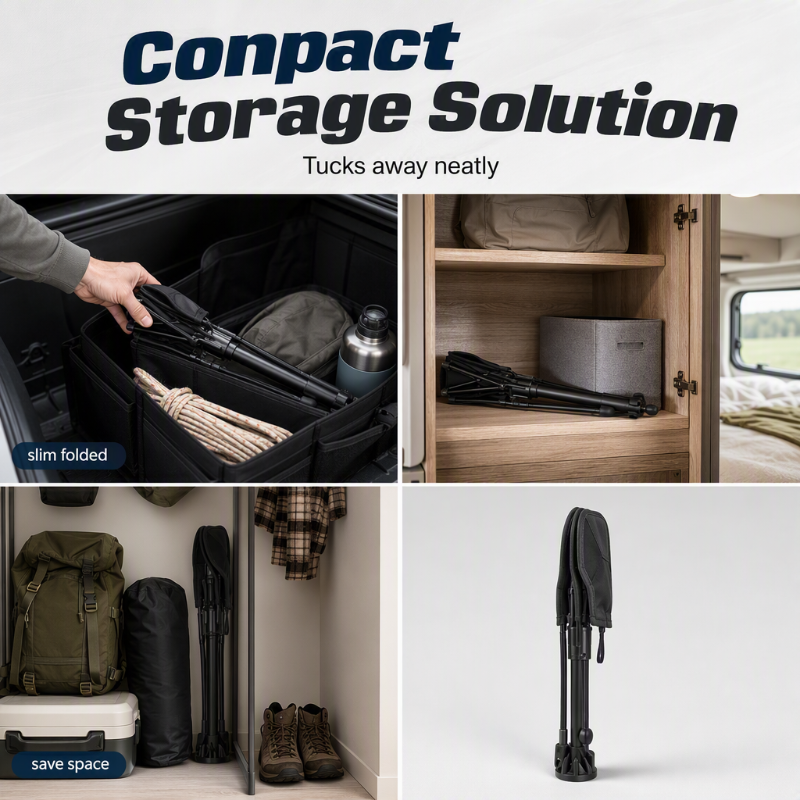 🪑 LIMITED‑TIME 48% OFF! 💥Compact Heavy Duty Folding Stool