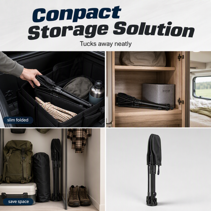 🪑 LIMITED‑TIME 48% OFF! 💥Compact Heavy Duty Folding Stool
