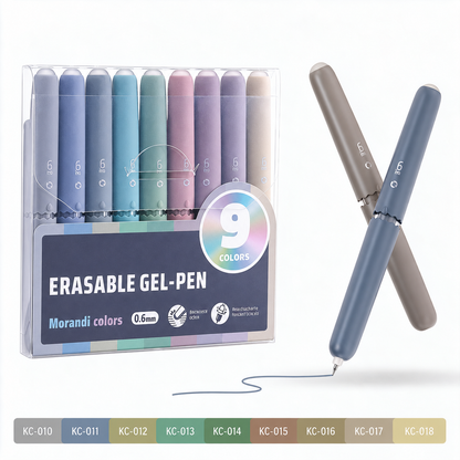 🏆 LIMITED-TIME 49% OFF! ✨9 Colors Erasable Gel Pen Set