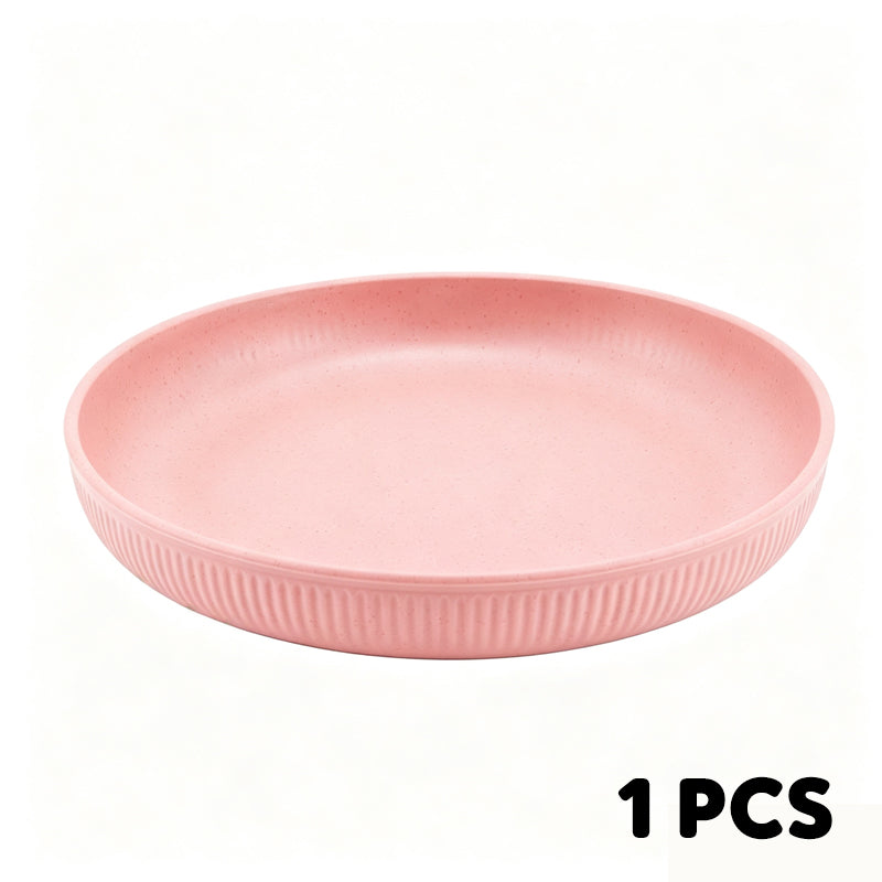 🍽️ 48% off! Unbreakable Wheat Straw Dinner Plates