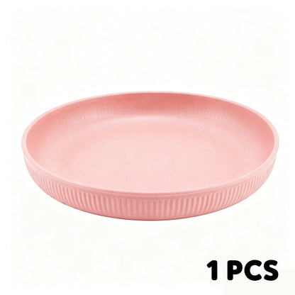 🍽️ 48% off! Unbreakable Wheat Straw Dinner Plates