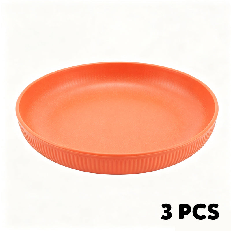 🍽️ 48% off! Unbreakable Wheat Straw Dinner Plates