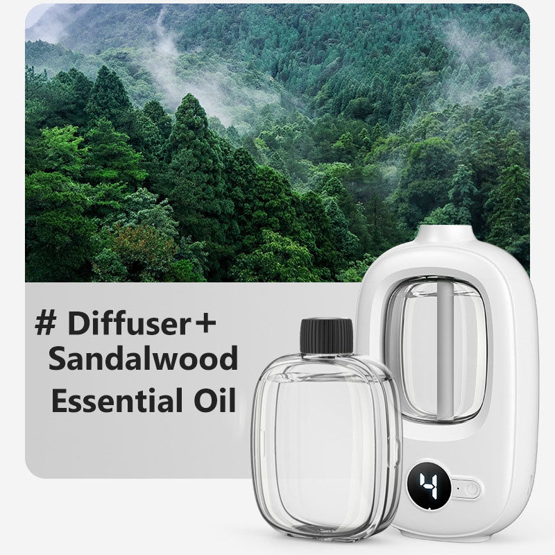 Diffuser + Sandalwood Essential Oil