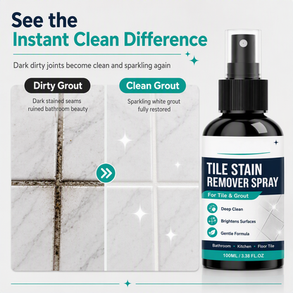 🧼Tile & Grout Cleaner Spray – For Stubborn Dirt, Stains & Discolouration