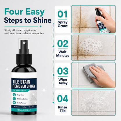 🧼Tile & Grout Cleaner Spray – For Stubborn Dirt, Stains & Discolouration