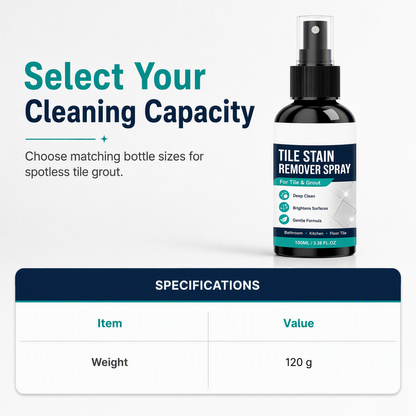 🧼Tile & Grout Cleaner Spray – For Stubborn Dirt, Stains & Discolouration