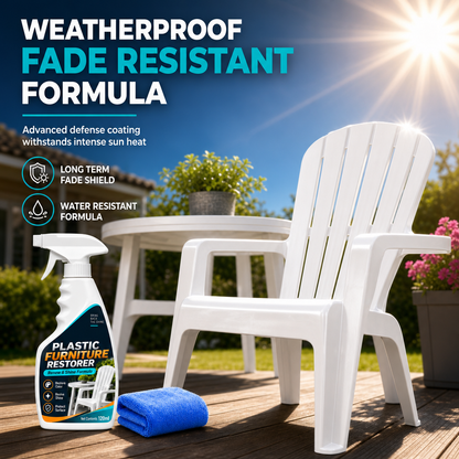 ⏳ Last day to save 49% – Plastic Furniture Restorer Spray
