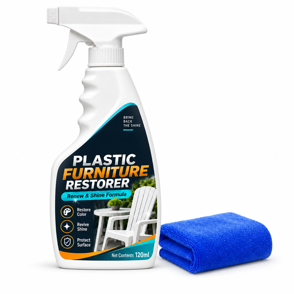 ⏳ Last day to save 49% – Plastic Furniture Restorer Spray