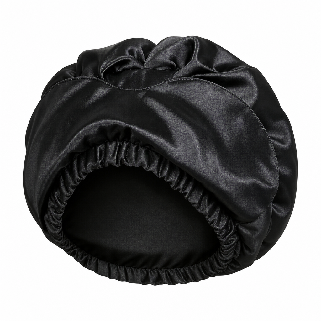 ⏳ Last Day 49% OFF🔥Women's 2-in-1 Satin Sleep Bonnet with Eye Mask