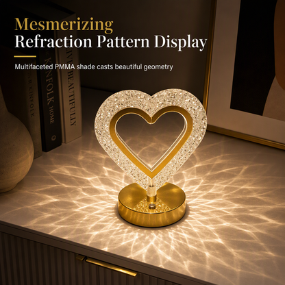 🎄✨Rechargeable Touch Control Night Light 3 Color Stepless Dimmable Bedside Atmosphere Lamp for Bedroom Creative Birthday Gift