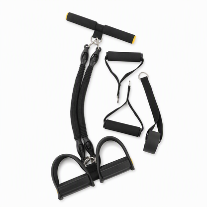 📢📢 48% OFF! 💪 Pedal Resistance Band – 4 Resistance Levels, Reinforced Carabiners & Full-Body Home Workouts