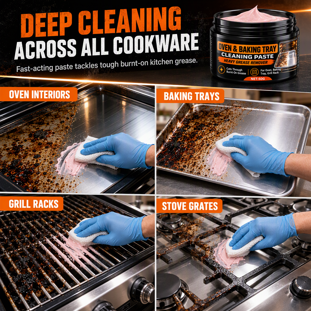Heavy-Duty Grease Removal Cleaning Paste