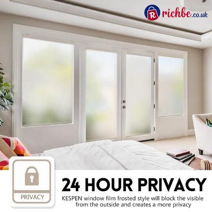 🪟 Window Privacy Film – Daytime Privacy UV Protection & Heat Control